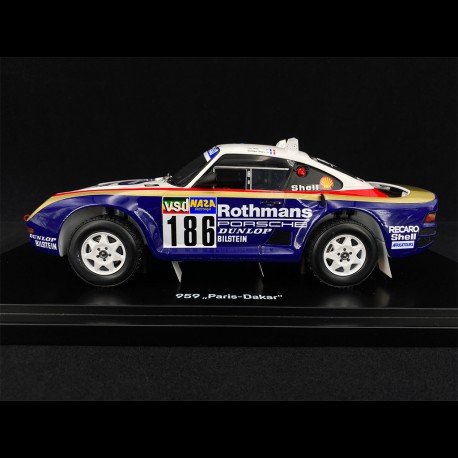 【Spark Model】Porsche 959 Paris Dakar1986 Spark 1/43 Porsche 959 Paris-Dakar 1986 Rally Car No.187
