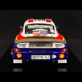 Porsche 959 n° 186 Winner Rally Paris - Dakar 1986 Rothmans 1/18 Spark WAP0219590NRLL