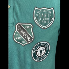 Polo shirt Gant Le Mans Classic 2020 Ocean Green 2052035-339 - men