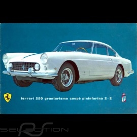 Ferrari Broschüre 250 granturismo coupé pininfarina 2+2 1961 in Französisch