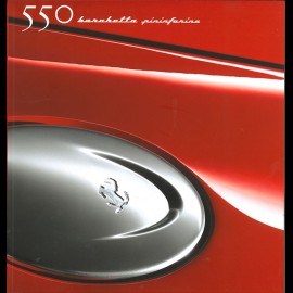 Ferrari Broschüre 550 Barchetta Pininfarina 2000 in Italienisch Englisch Französisch ﻿Deutsch