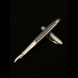 Porsche Design Tec Flex steel / black Fountain Pen gold nib F size