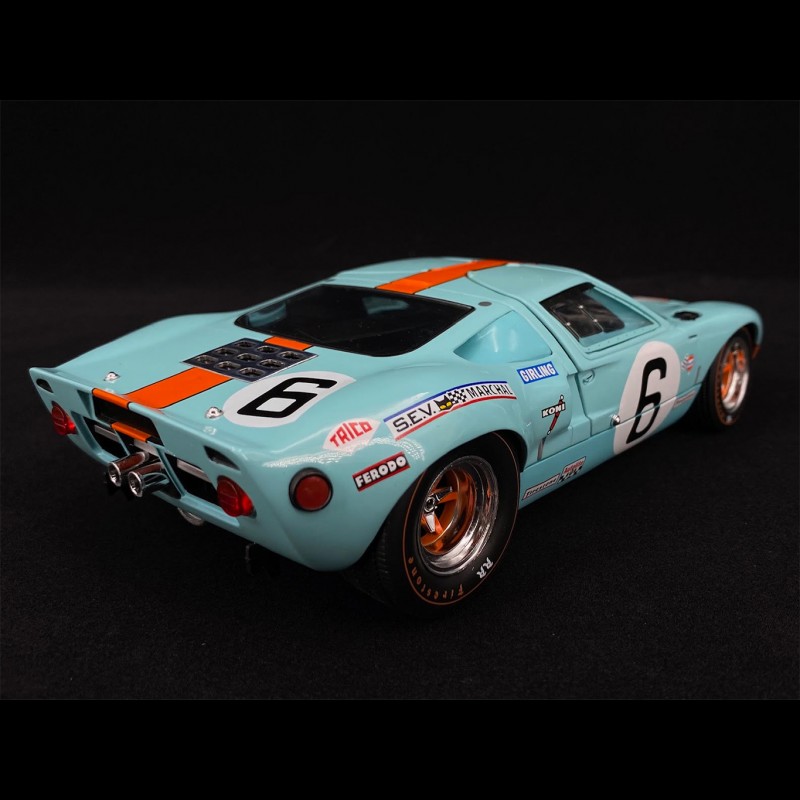 Ford GT40 Mk 1 n° 6 Winner 24h Le Mans 1969 1/18 Solido S1803003 ...