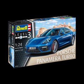 Model Porsche Panamera Turbo to glue and paint 1/24 Revell 07034