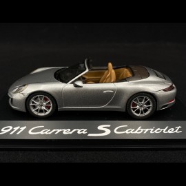 Porsche 991 Carrera S Cabrilet 2015 phase 2 silber 1/43 Herpa WAP0201260G