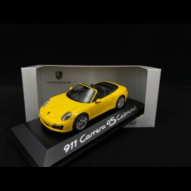 Porsche 991 Carrera 4S Cabriolet phase 2 racinggelb 2016 1/43 Herpa WAP0201090G