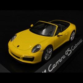 Porsche 991 Carrera 4S Cabriolet phase 2 racinggelb 2016 1/43 Herpa WAP0201090G