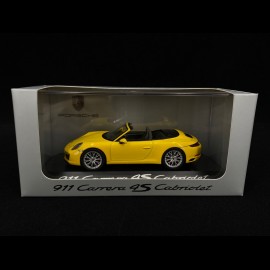 Porsche 991 Carrera 4S Cabriolet phase 2 racinggelb 2016 1/43 Herpa WAP0201090G