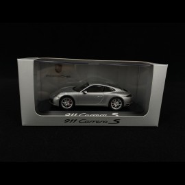 Porsche 911 Carrera S typ 991 phase II 2015 silbergrau 1/43 Herpa WAP0201280G