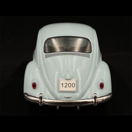 VW Beetle 1200 1960 Light Blue 1/24 White Box WB124055