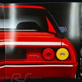 Ferrari Brochure Mondial T 11/1989 in German ﻿﻿8M/11/89