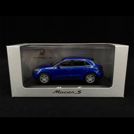 Porsche Macan S 2014 blau 1/43 Minichamps WAP0201530E