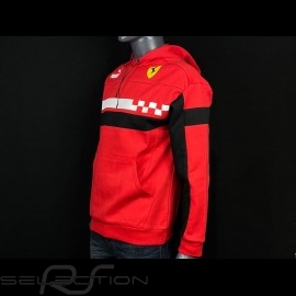 Ferrari Hoodie Jacket Rosso Corsa Race SDS by Puma Softshell Red - men