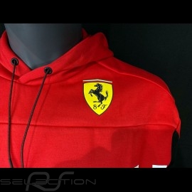 Ferrari Hoodie Jacke Rosso Corsa Race SDS by Puma Softshell Rot - Herren