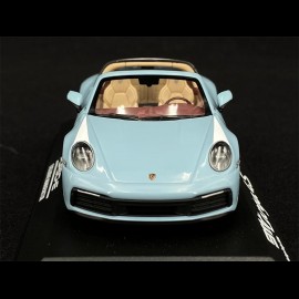Porsche 911 / 992 Targa 4S n° 50 Meissen Blau Heritage Edition 1/43 Minichamps WAP0209110NTRG