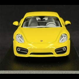 Porsche Cayman S 981 2013 yellow 1/43 Norev WAP0200310D