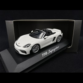 Porsche 718 Boxster Spyder 2019  Weiß 1/43 Minichamps WAP0202100K