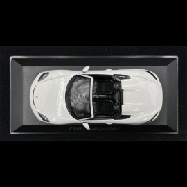 Porsche 718 Boxster Spyder 2019 white 1/43 Minichamps WAP0202100K