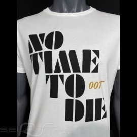 007 T-shirt No Time To Die 2021 White - Men