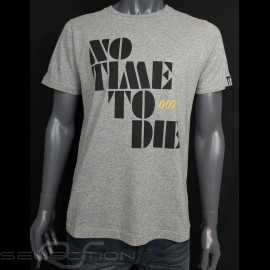 007 T-Shirt No Time To Die 2021 Graumeliert - Herren