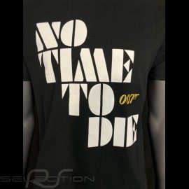 007 T-shirt No Time To Die 2021 Black - Men