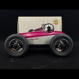 Vintage Racing Car Clyde n°3 silver violet Playforever PLCLY505