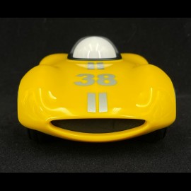 Vintage Racing Car n°38 Speedy Le Mans yellow Playforever PLMIN703