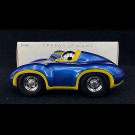 Vintage Racing Car n°1 Speedy Le Mans blau - gelb Playforever PLMIN712