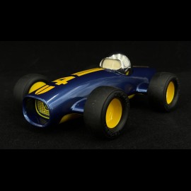 Vintage Racing Car Malibu n°4 Blau Gelb Playforever PLVERVM201