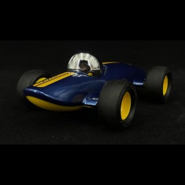 Vintage Racing Car Malibu n°4 Blue Yellow Playforever PLVERVM201