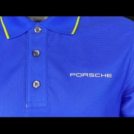 Porsche polo shirt Sport Collection Blau / Grün WAP545H - Herren