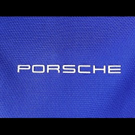 Porsche polo shirt Sport Collection Cobalt Blue / Green WAP545H - men