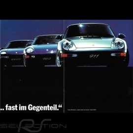 Porsche Brochure 911 928 968 Range 8/1993 in german WVK12731194