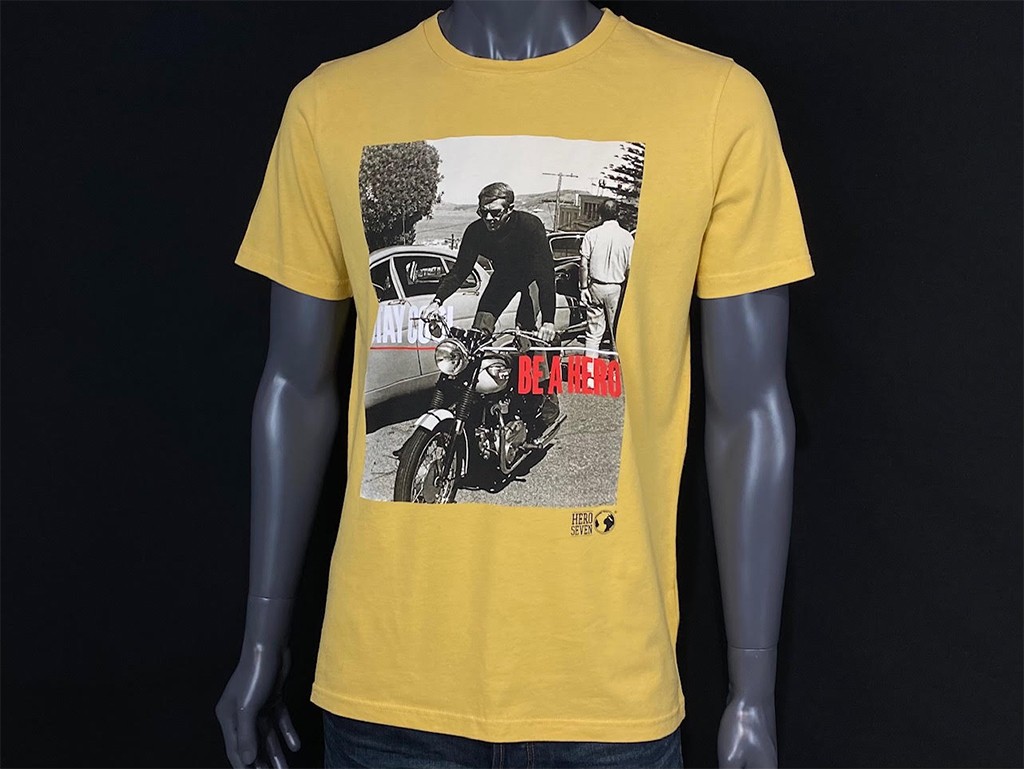 Steve mcqueen deals t shirt