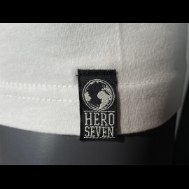 Steve McQueen T-shirt STEVE White Hero Seven - men