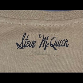 Steve McQueen T-shirt Driving License Yellow Hero Seven - men