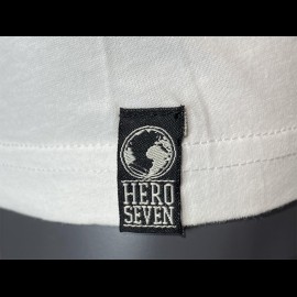 Steve McQueen T-shirt Driving License White Hero Seven - men