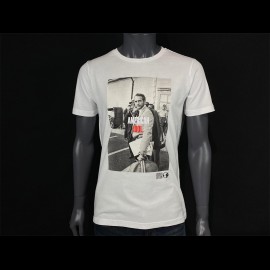 Paul Newman T-shirt American Idol Weiß Hero Seven - Herren