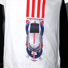 T-shirt Porsche 911 RSR IMSA Sebring 2020 weiß WAPP05L001 - Herren