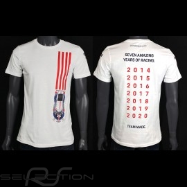 T-shirt Porsche 911 RSR IMSA Sebring 2020 weiß WAPP05L001 - Herren