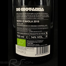 Flasche rote Wein Umberto Porsche Museum Terre Siciliane Nero d'Avola 2018