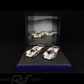 Duo Porsche 956K n° 1 & n° 2 1000km Nürburgring 1983 1/43 Werk83 W83430003