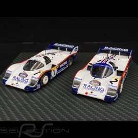 Duo Porsche 956K n° 1 & n° 2 1000km Nürburgring 1983 1/43 Werk83 W83430003