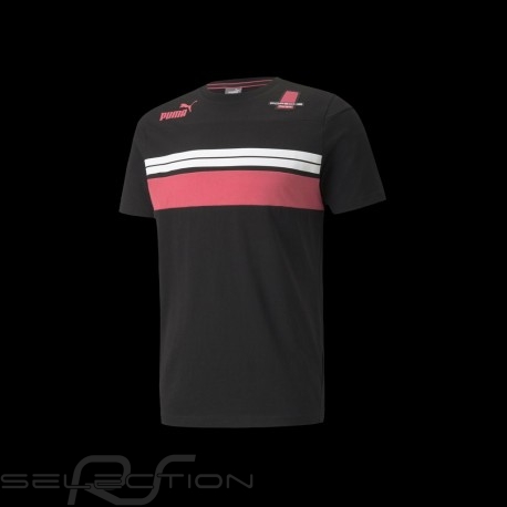 T-shirt Porsche Targa Puma Schwarz / Rosa / WeiÃ - homme 532856-01 - Elfershop