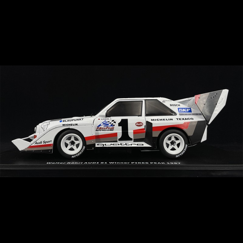 Audi Sport Quattro S1 n° 1 Winner Pikes Peak 1987 1/18 CMR CMR205