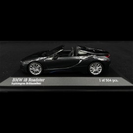 BMW i8 Roadster 2018 Sophistograu Metallic  1/43 Minichamps 410027030