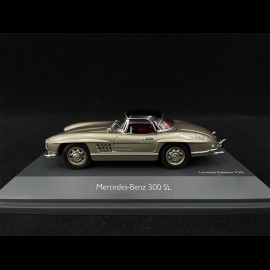 Mercedes - Benz 300 SL Roadster (W198) Hard Top 1954 Beige Metallic 1/43 Schuco 450258800