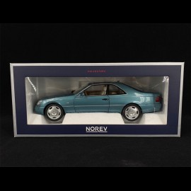 Mercedes - Benz CL600 Coupe 1997 Metallic Blau 1/18 Norev 183448