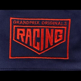 Gulf  Jacket Michael Delaney / Steve McQueen Le Mans Cotton Dark Blue - men