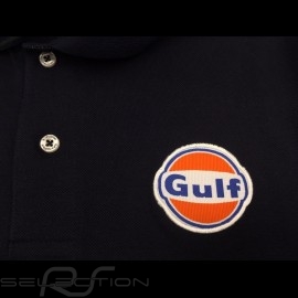 Gulf Racing Steve McQueen Le Mans n° 20 Polo Marineblau - Damen